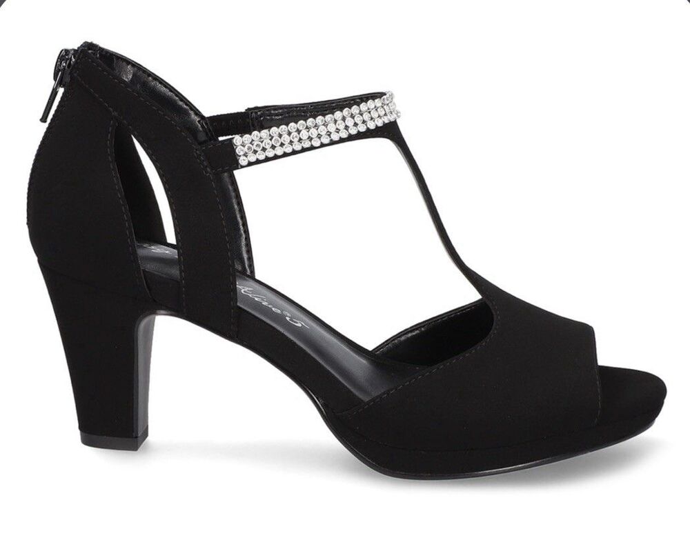 Easy Street Womens Flash Pumps Black Lamy - 6.5M 193073876365